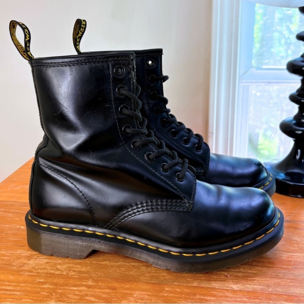 Dr. Martens 1460 Narrow Smooth Leather Women’s Boots - Picture 3 of 16